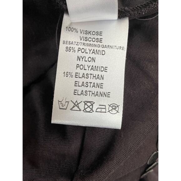 blacky dress berlin long sleeve sequins neckline detail ruched Women’s Size M - Picture 8 of 9